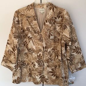 NEW—-Studio Works Linen Blazer